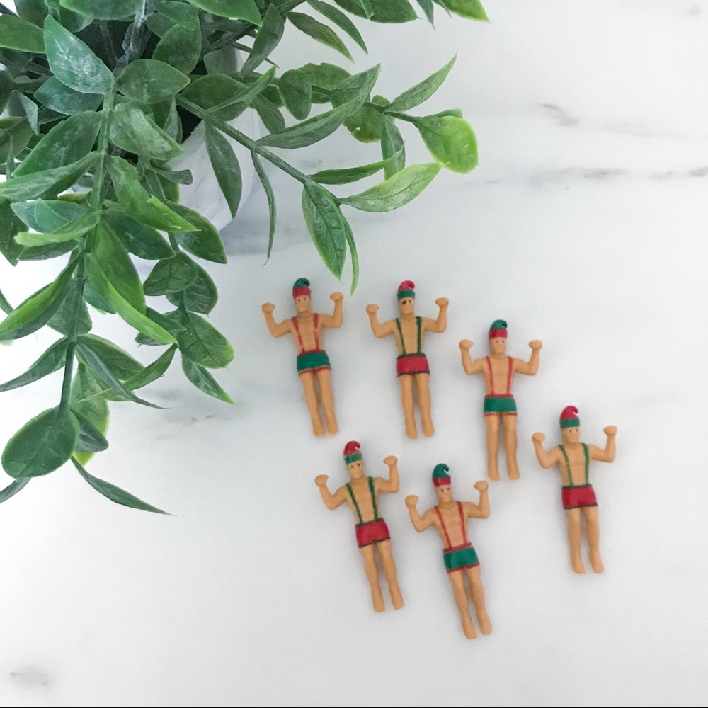 Little Elf Wine Glass Markers